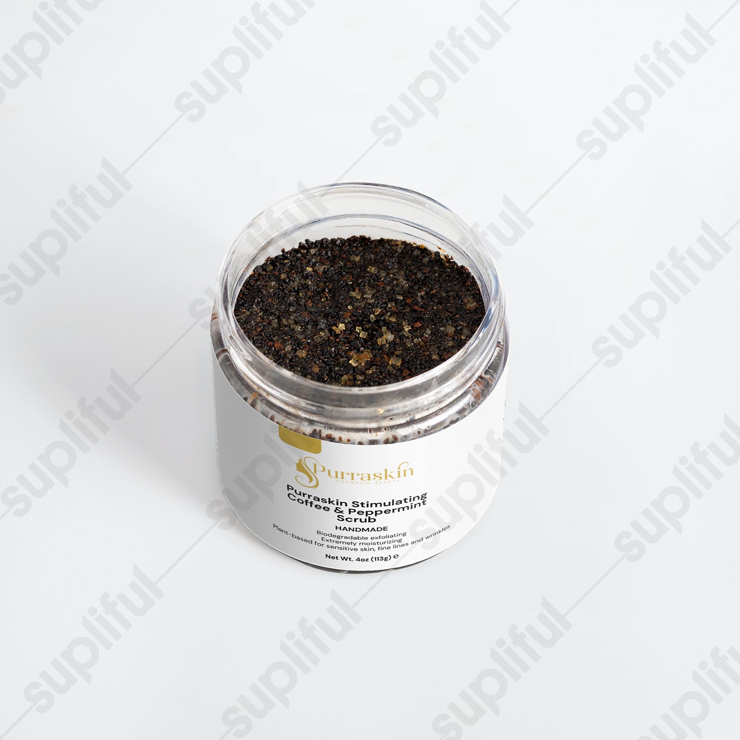 Purraskin Stimulating Coffee & Peppermint Scrub